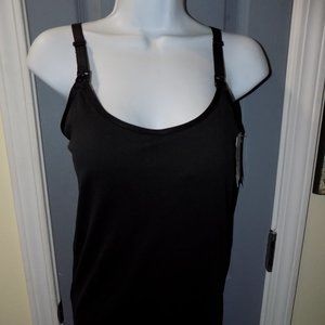 Bravado Cami Black Classic Non-wired Nursing Cami Size M Women's NEW